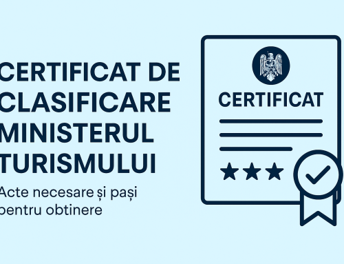 Certificat de clasificare ministerul turismului – Este obilgatoriu