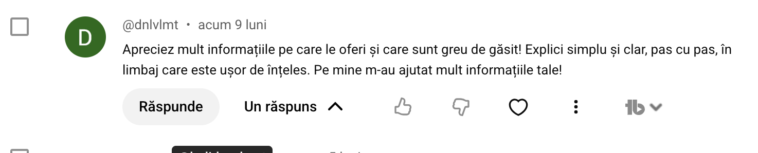 curs regim hotelier - review