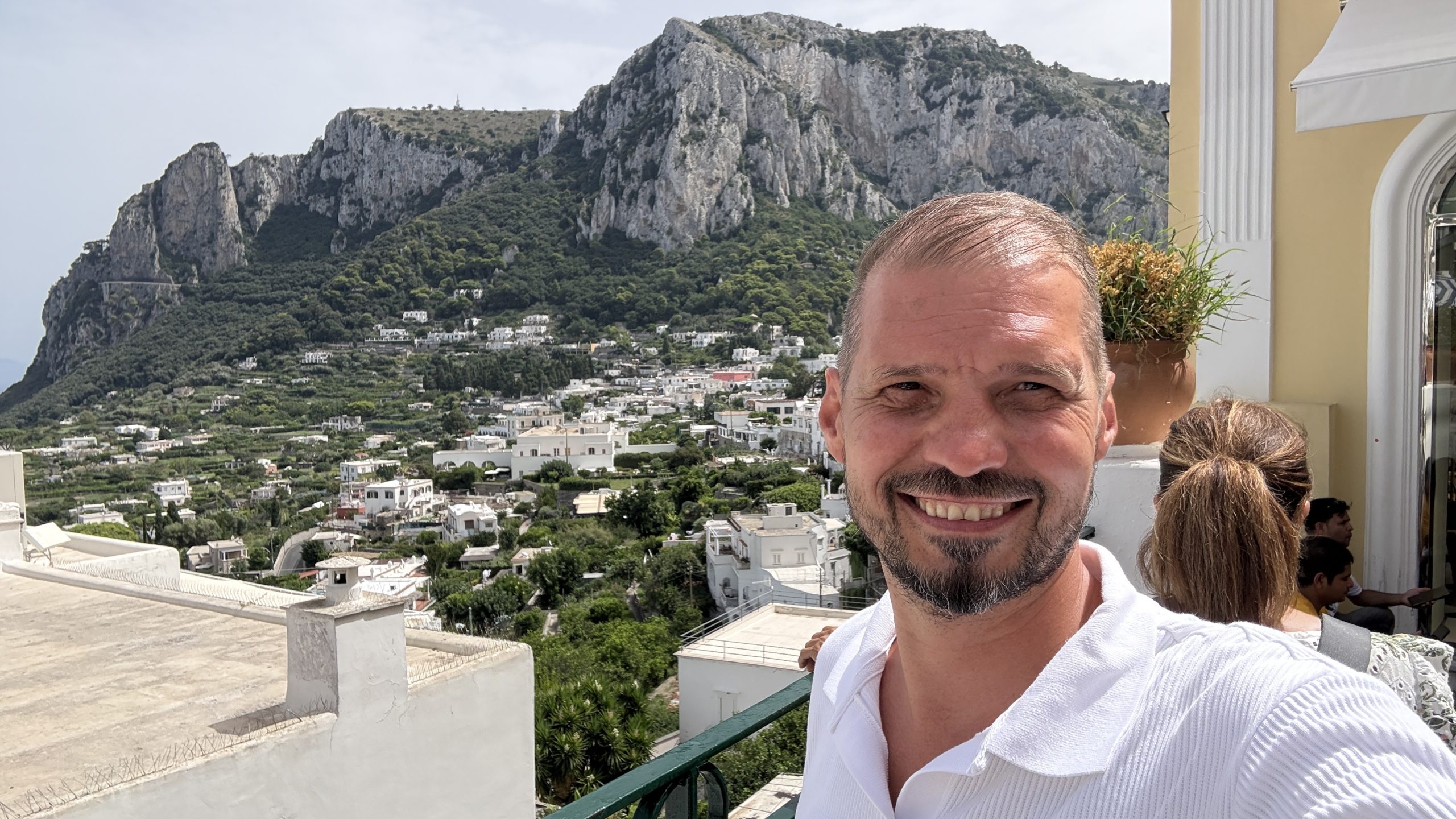 Cristinescu Daniel Ștefan, fondatorul Holidays Host, în Capri